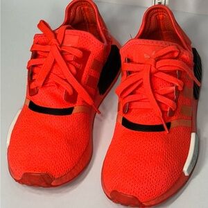 Vibrant Red Athletic Sneakers